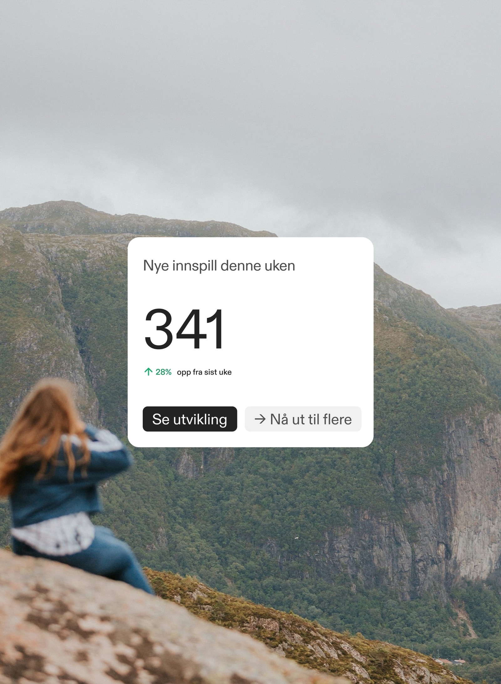 Flere svar, fra et bredere utvalg
